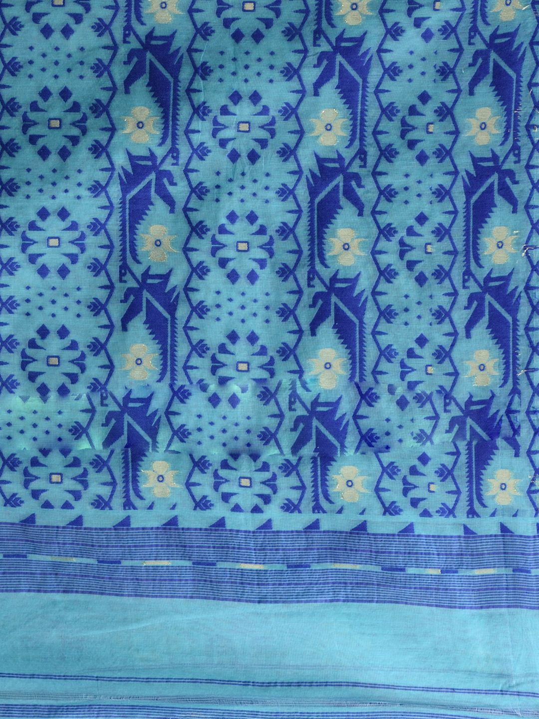 BENGAL HAND WOVEN SOFT JAMDANI SAREE