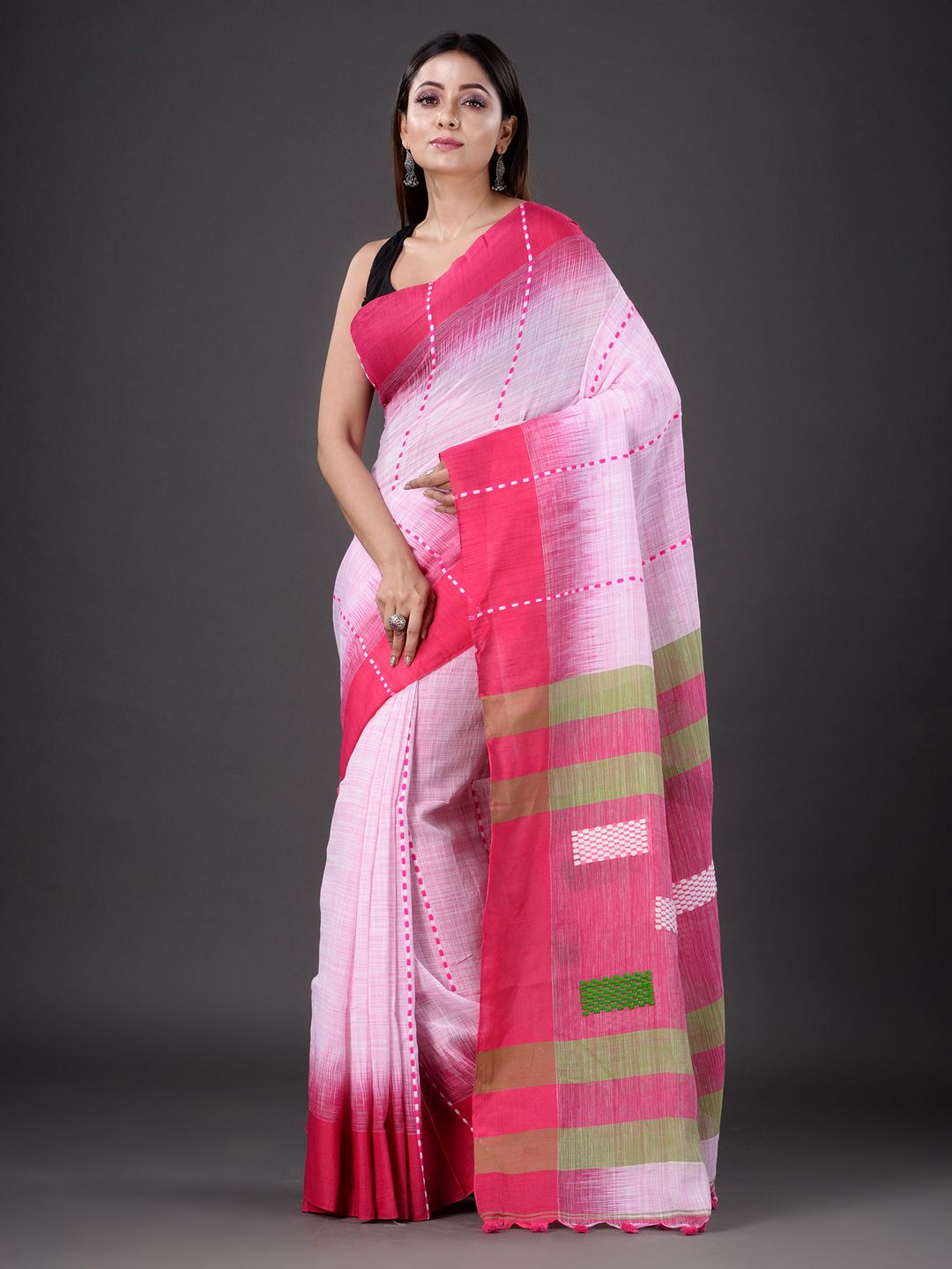BENGAL HANDLOOM PURE COTTON SAREE