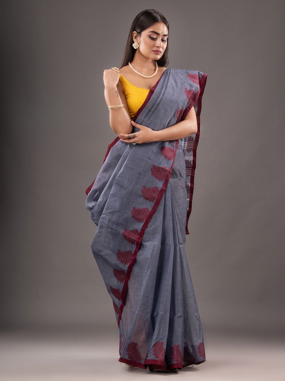 Pure Cotton Hand Woven Tant Saree