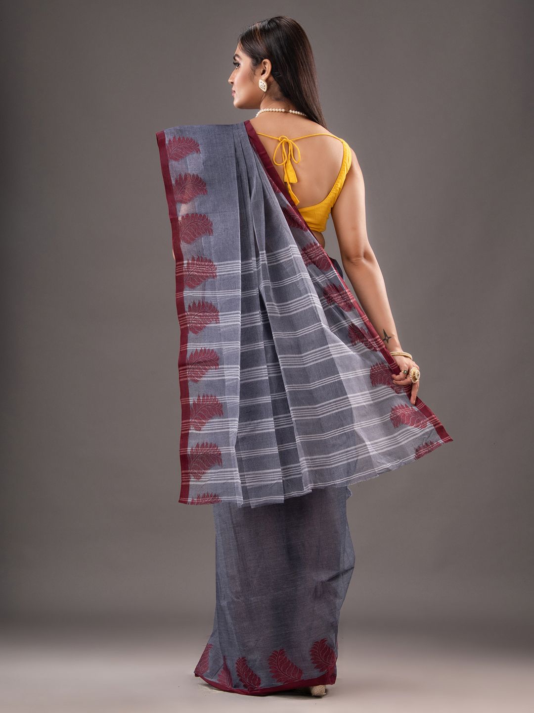 Pure Cotton Hand Woven Tant Saree