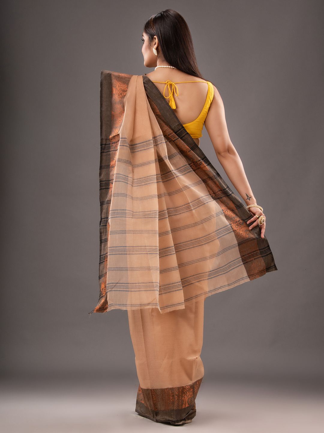 Pure Cotton Hand Woven Tant Saree