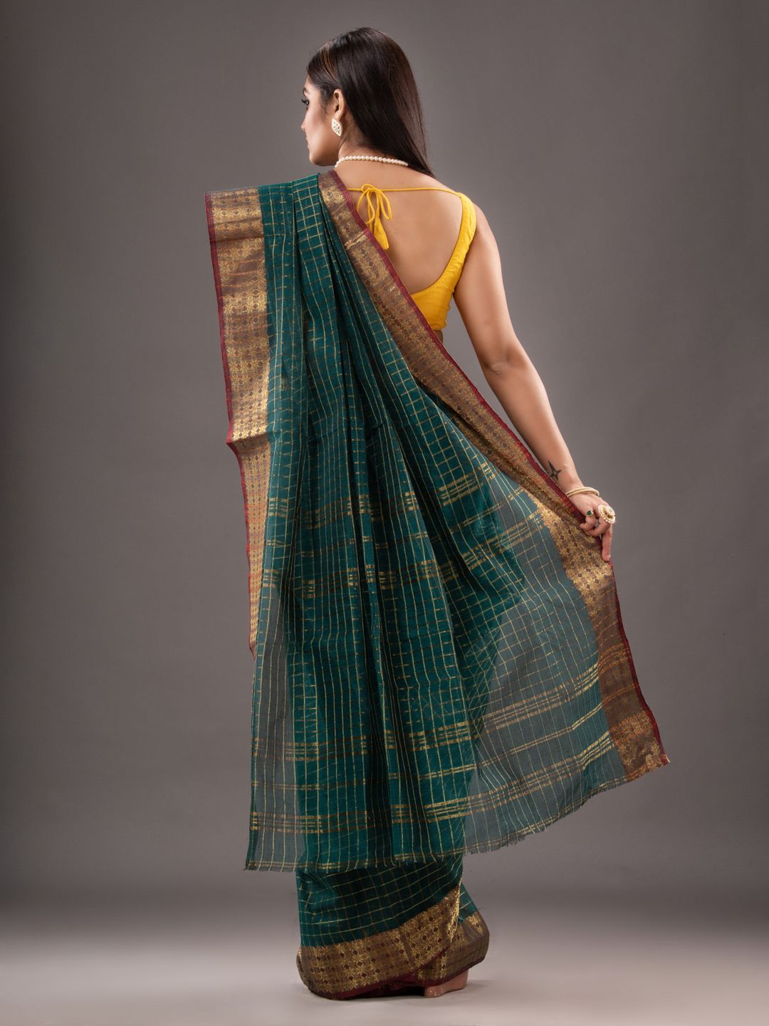 Pure Cotton Hand Woven Tant Saree