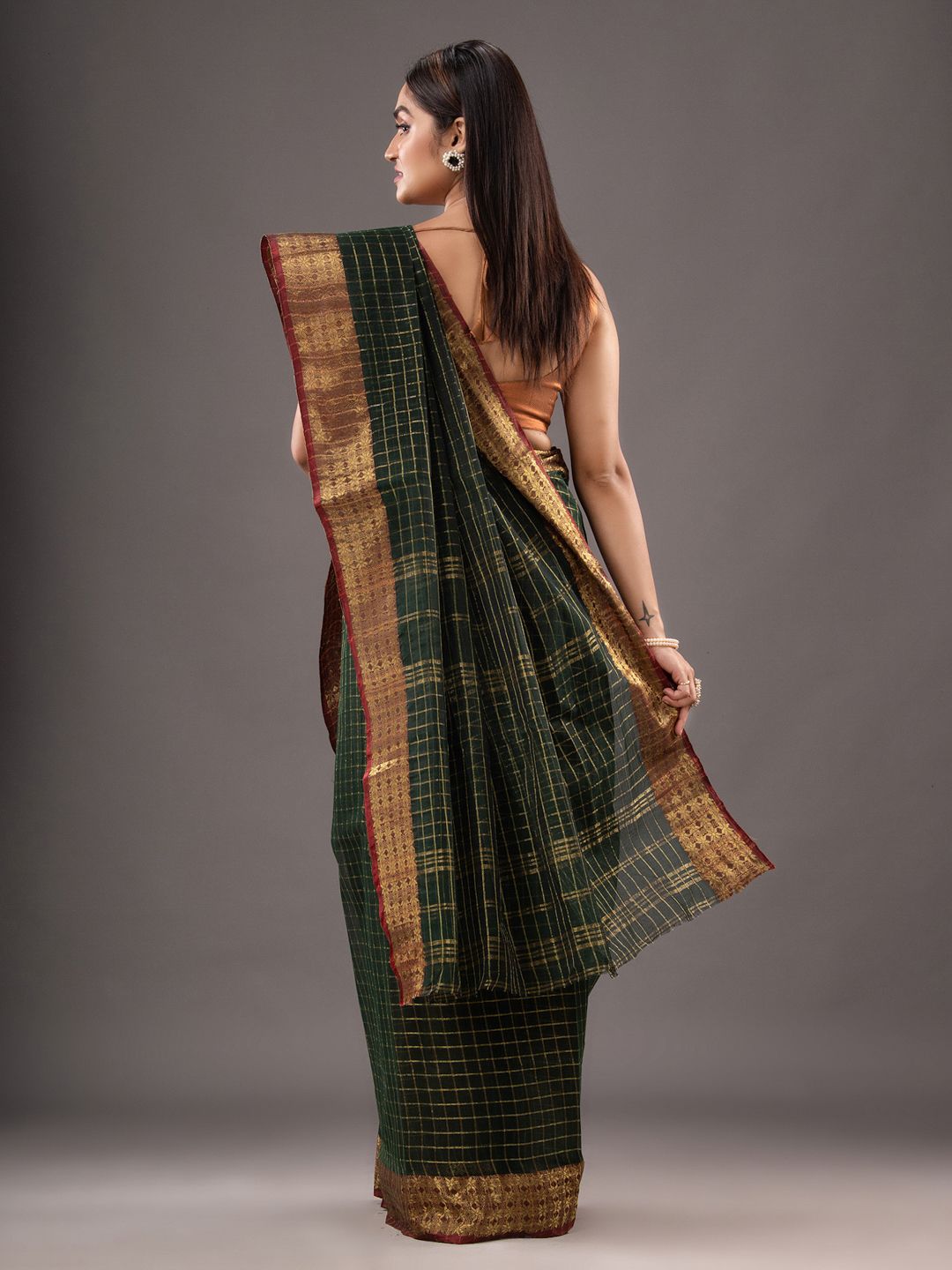 Pure Cotton Hand Woven Tant Saree