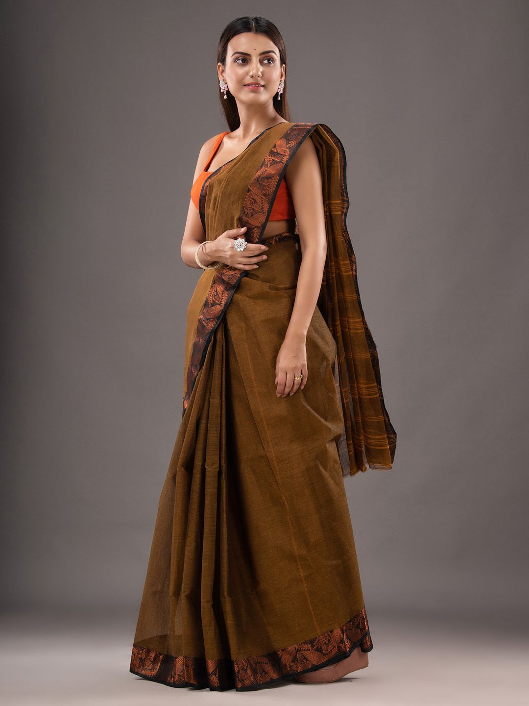 Pure Cotton Hand Woven Tant Saree