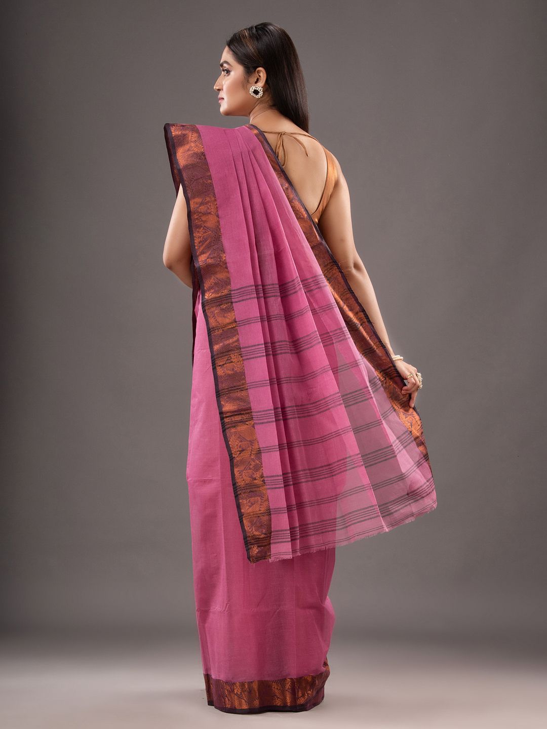 Pure Cotton Hand Woven Tant Saree