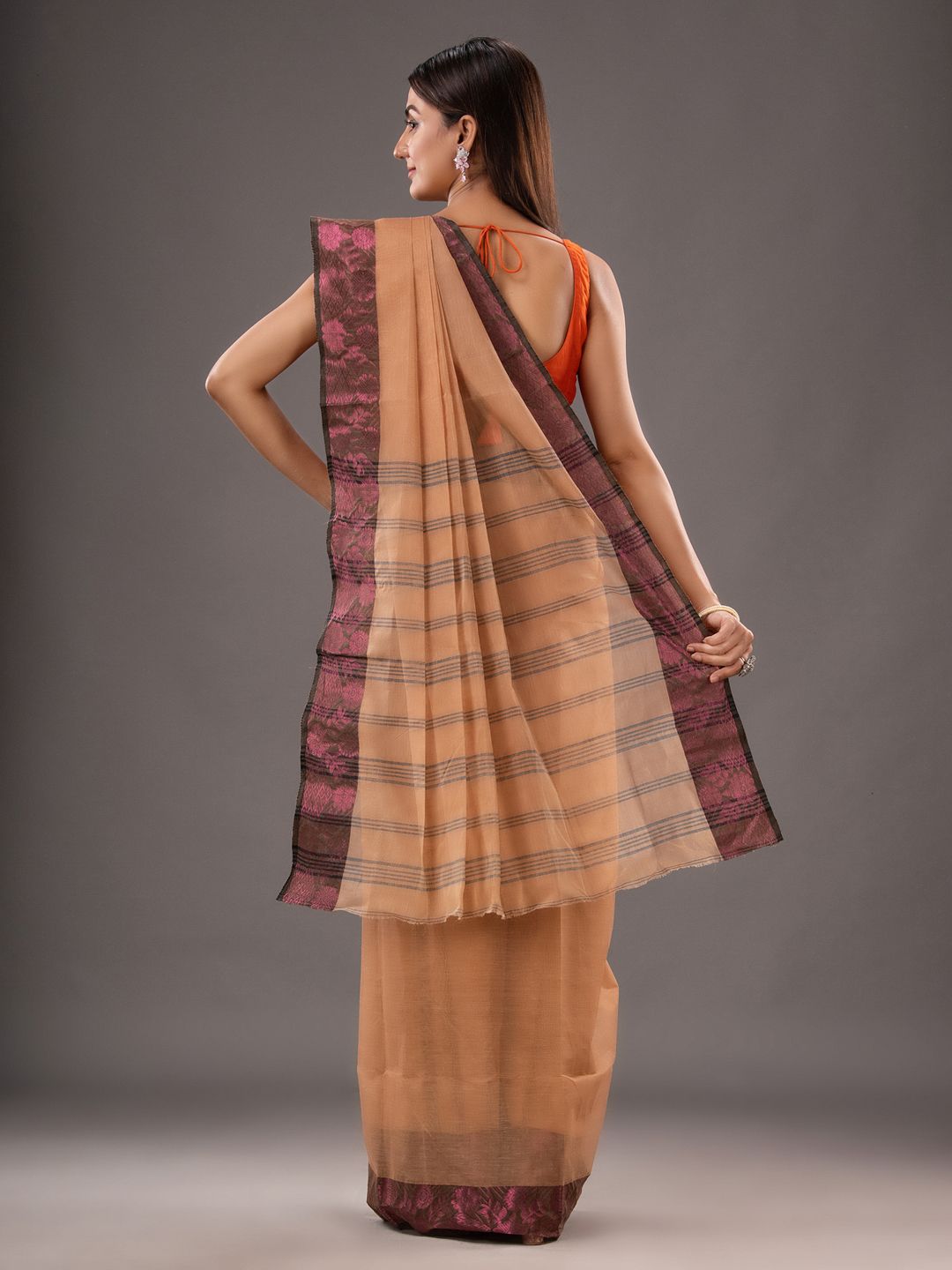 Pure Cotton Hand Woven Tant Saree