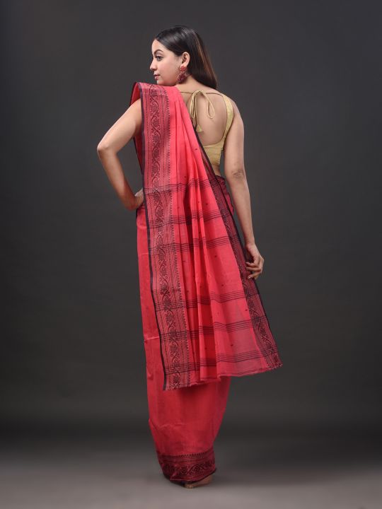 Pure Cotton Hand Woven Tant Saree