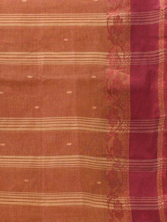 Pure Cotton Hand Woven Tant Saree