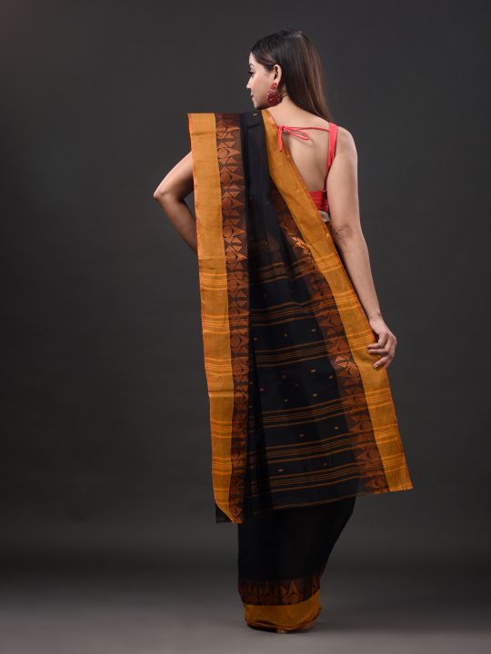 Pure Cotton Hand Woven Tant Saree