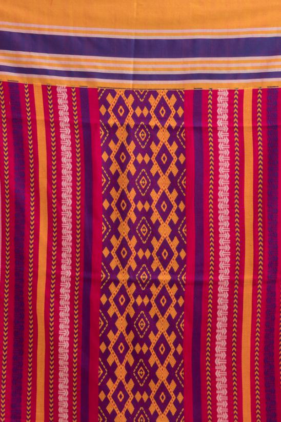 Pink Pure Cotton Dhakai Buti Handloom Saree