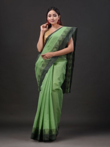 Pure Cotton Hand Woven Tant Saree 0